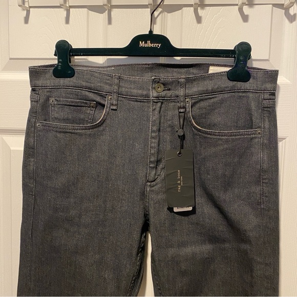 Rag and Bone Men’s McGregor Fit 1 Aero Stretch Skinny Jeans Size 34 NWT - Picture 7 of 12